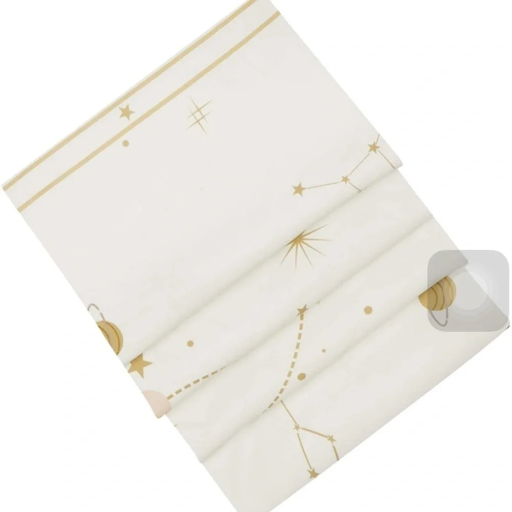 Bohemian Lunar Constellation Galaxy Space Neutral Indie HippieBedroom Wall Decor